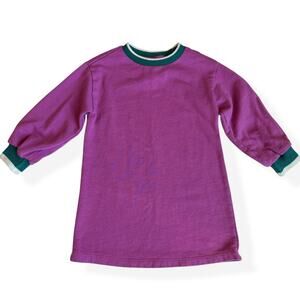 Hanna Andersson Long Sleeve French Terry Dress 100cm US 4